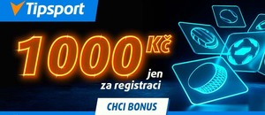 Berte bonus 1000 Kč za registraci u Tipsportu