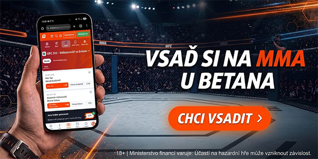 Vsaď si na MMA zápasy u&nbsp;Betana