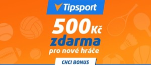 Berte skvělý registrační bonus u Tipsportu