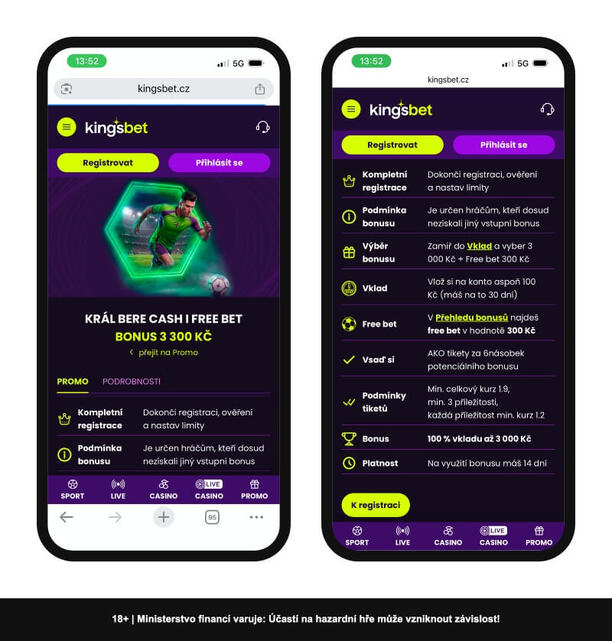 Kingsbet registrace