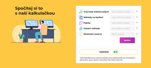 Hraj zodpovědně kalkulačka