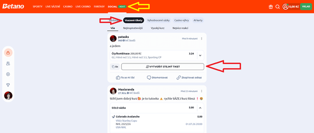 Inspiruj se u&nbsp;Betano