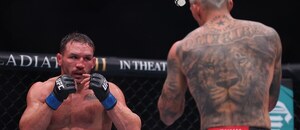 Michael Chandler v posledním zápasu s Charlesem Oliveirou