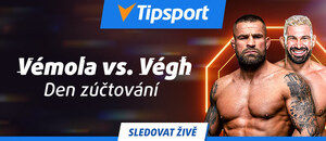 OKTAGON 72 Vémola vs Végh 3 živě na Tipsport TV už dnes