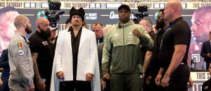 Oleksandr Usyk a Daniel Dubois