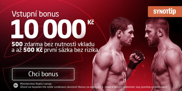 Vyzvedněte si bonus na sázení za registraci u SynotTipu