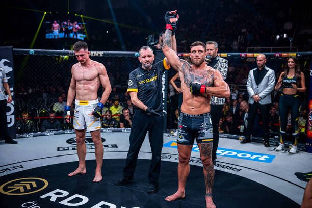 Ion Surdu naprosto přejel Andreje Kalašnika na turnaji Oktagon 79