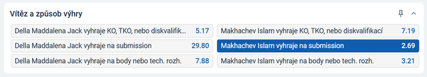 Zvítězí Islam Makhachev na submisi?