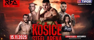 Turnaj RFA 26 nabídne řadu zajímavých zápasů v čele s titulovým soubojem Tomáše Možného