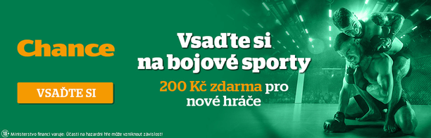 Bonus za registraci u Chance
