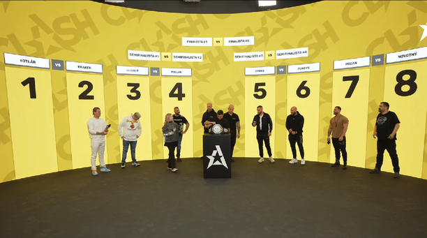 Pyramida Clash 14 má konkrétní obrysy