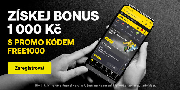 Získejte bonus u Fortuny s promo kódem FREE1000