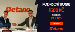 Speciální promo kód u Betana je dnes PODPIS