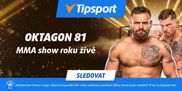 Sledujte Oktagon 81 na Tipsportu