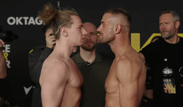 Poslední staredown k duelu Spicy Pája vs. Andrés Raška