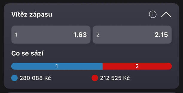 Sázející více věří Jiřímu Procházkovi