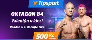 Sledujte dnešní OKTAGON 84 v Ostravě živě na Tipsport TV