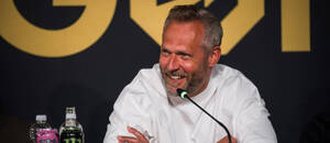 Ondřej Novotný na tiskové konferenci Oktagonu