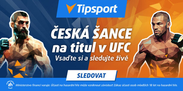 Sledujte Procházka vs Ulberg o&nbsp;titul UFC živě na Tipsport TV