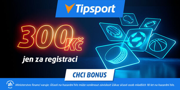 Vsaď si u&nbsp;Tipsportu a&nbsp;získej bonus