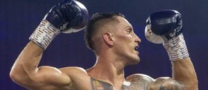 Lukáš Děkýš po vítězném zápase v Bernu v roce 2023