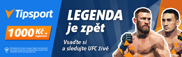 McGregor u&nbsp;Tipsportu