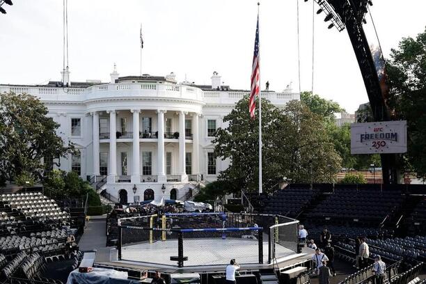 Bílý dům už brzy odstartuje turnaj UFC Freedom 250.