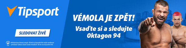 Sledujte návrat Karlose Vémoly na turnaji Oktagon 94 živě u&nbsp;Tipsportu