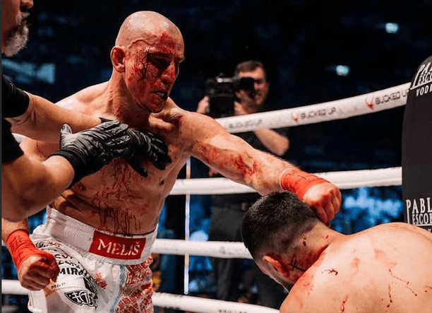 Tomáš Meliš v&nbsp;boxu bez rukavic