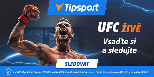 Sledujte zápasy UFC Fight Night v&nbsp;Bělehradu živě na Tipsport TV