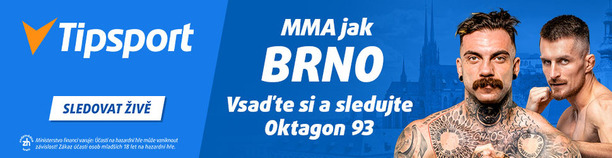 Tipsport vysílá všechny zápasy turnaje Oktagon 93 v&nbsp;Brně živě