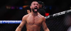 Mateusz Gamrot po vítězství na turnaji UFC 327