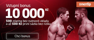 SynotTip nabízí novým hráčům štědré bonusy za registraci i první vklad