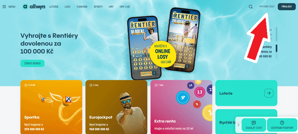Registrace u&nbsp;Sazkabet je velmi jednoduchá